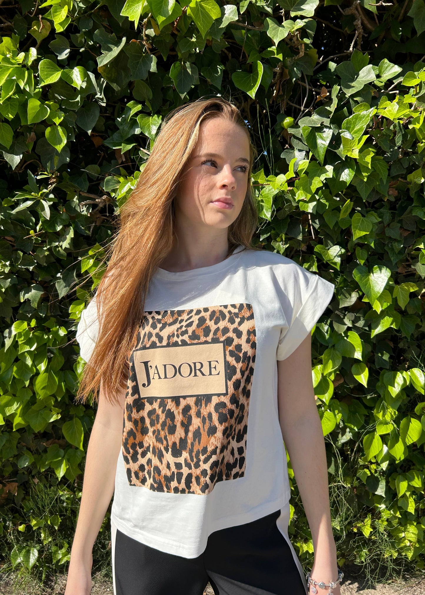 Leopard Graphic T-Shirt
