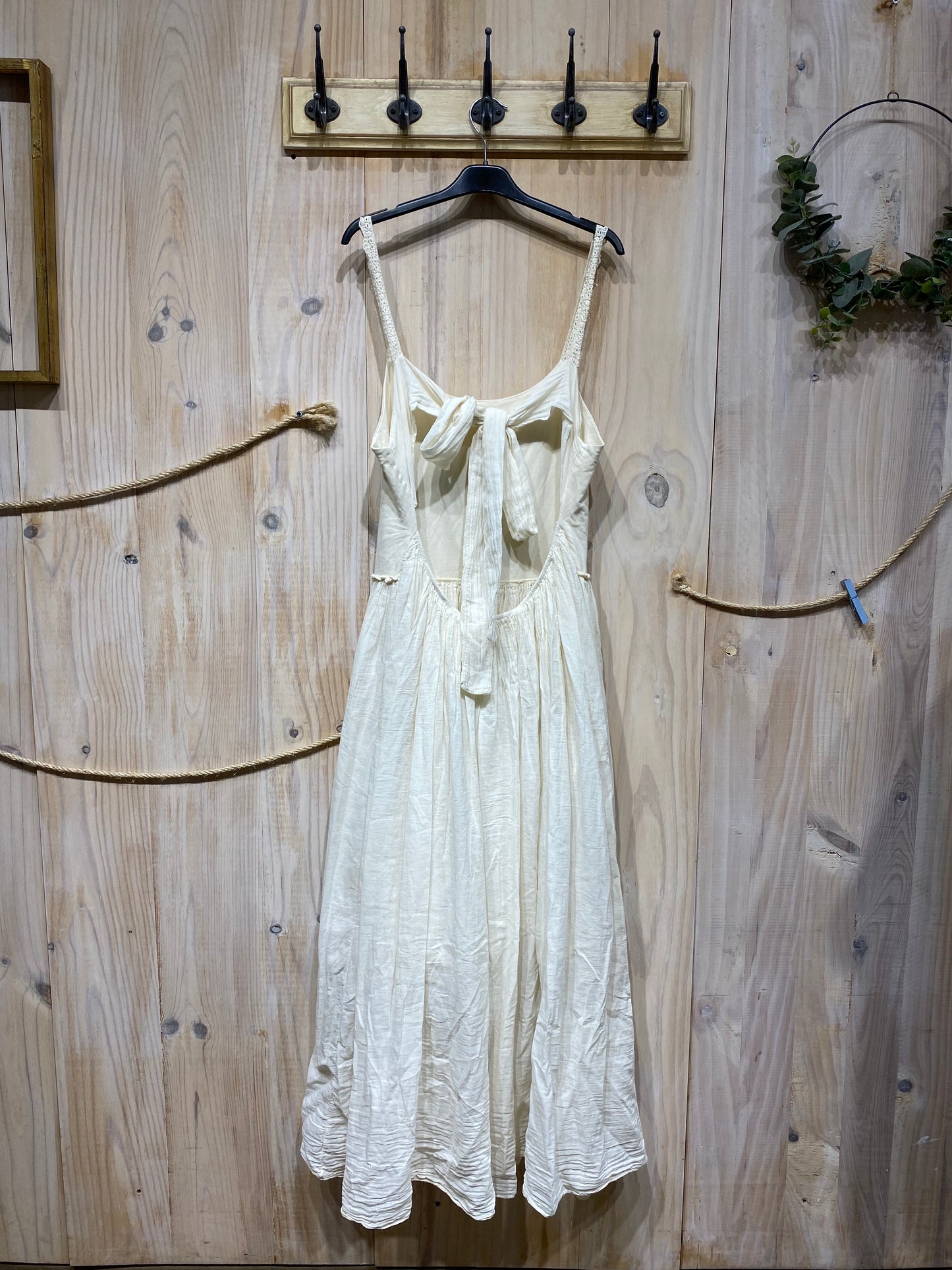 Tie back dress