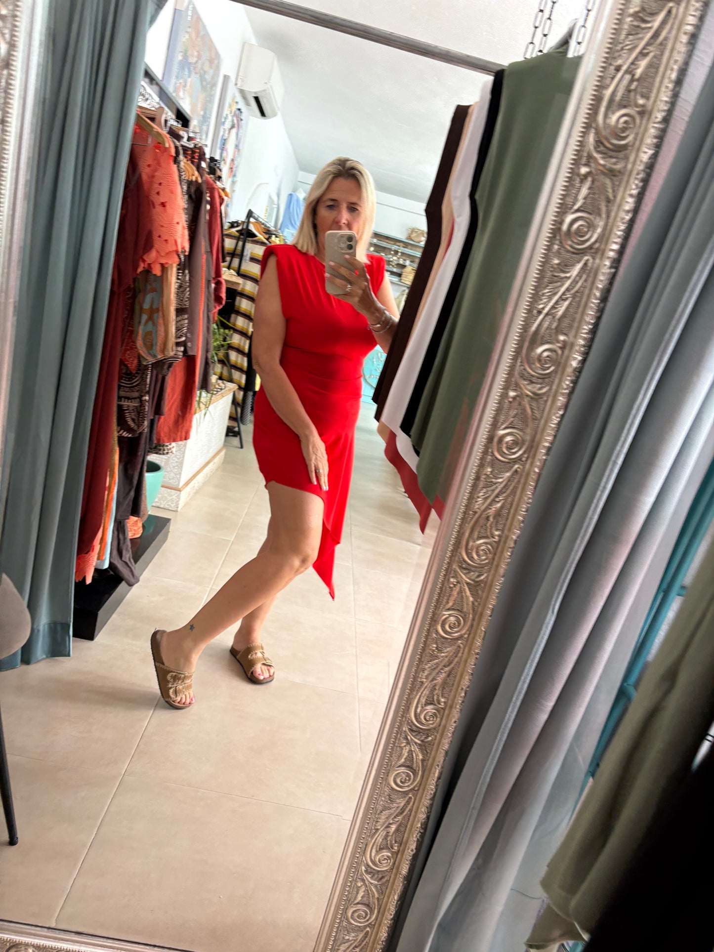 Assymetrical t dress