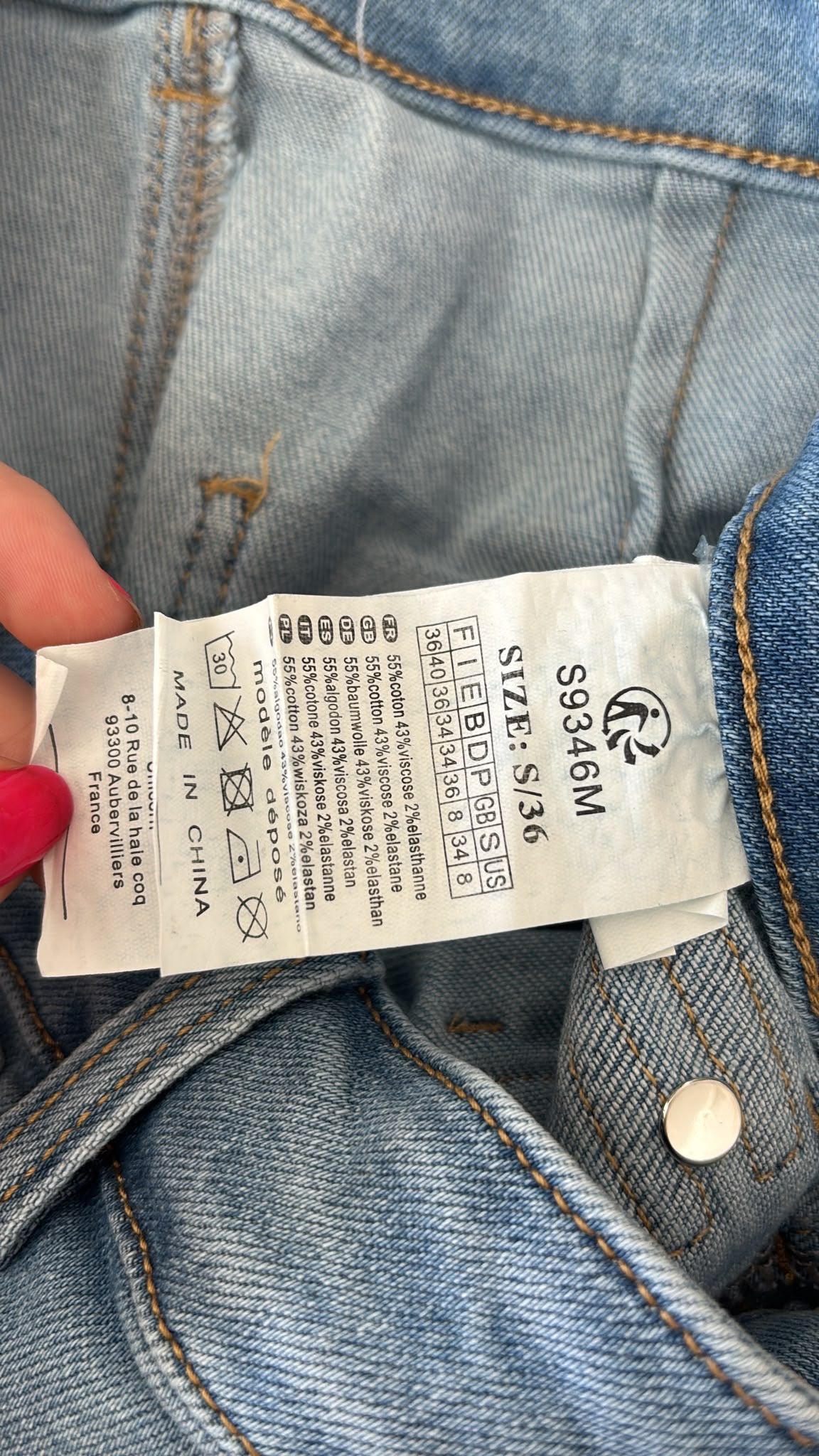 Napoleon denim shorts