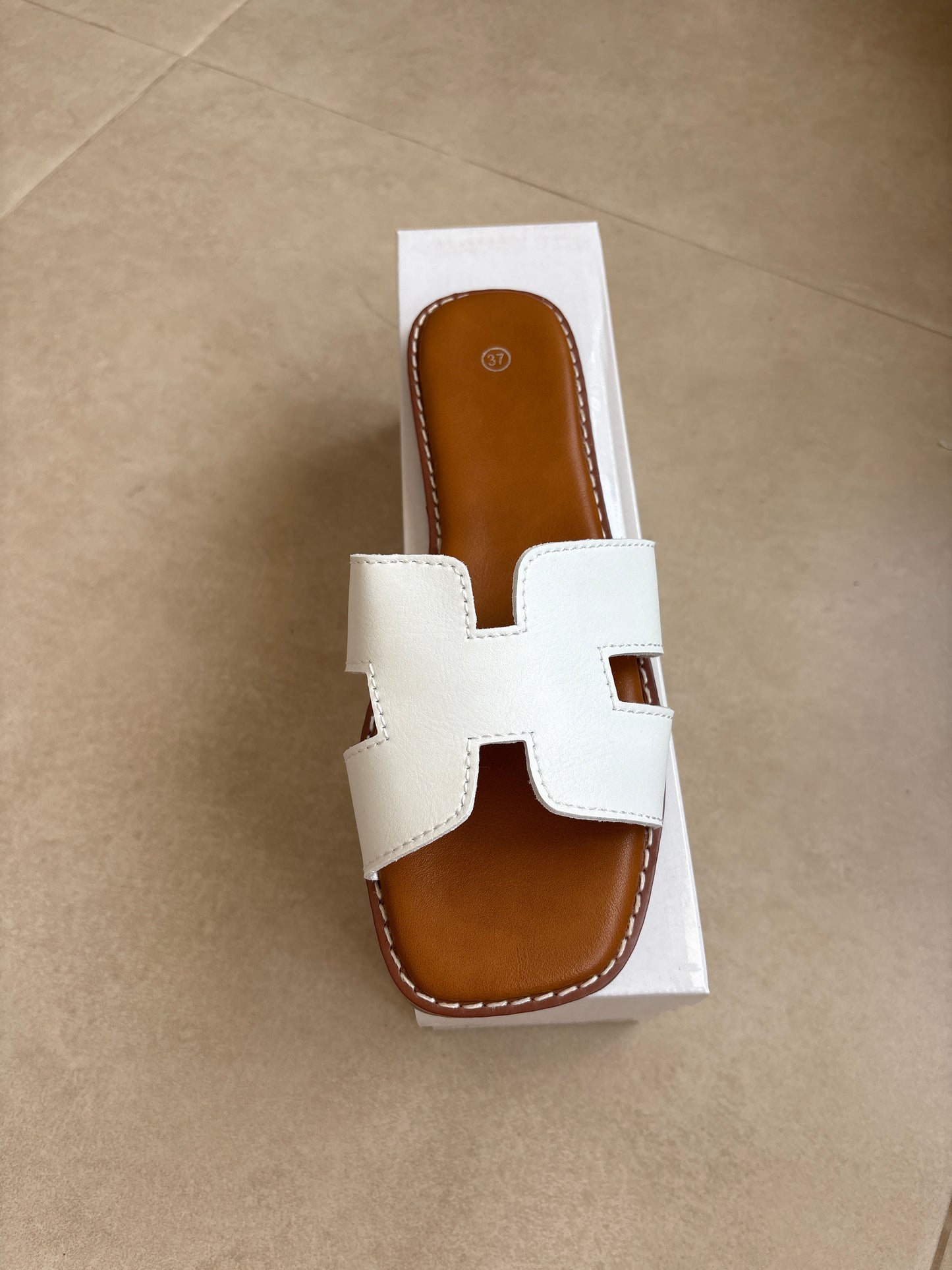 White sliders