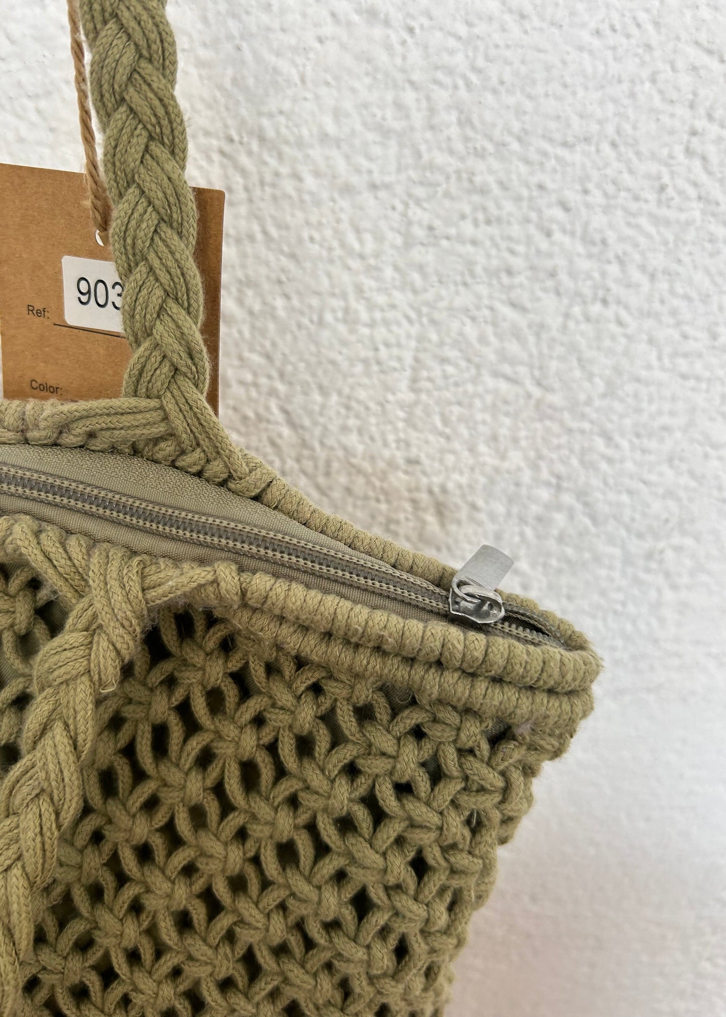 Green Tassel Bag