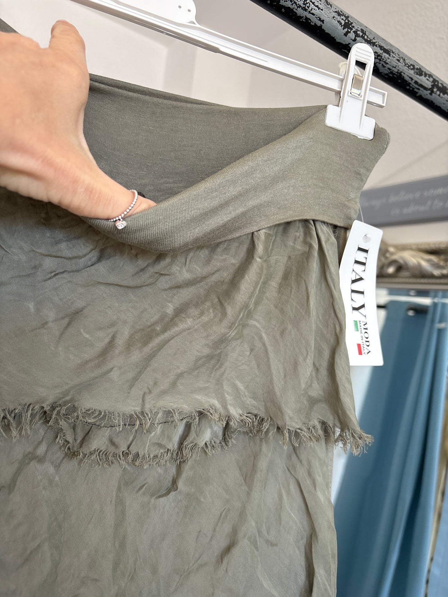 Tiered skirt
