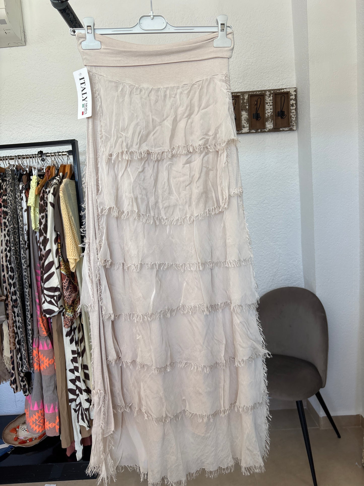 Tiered skirt