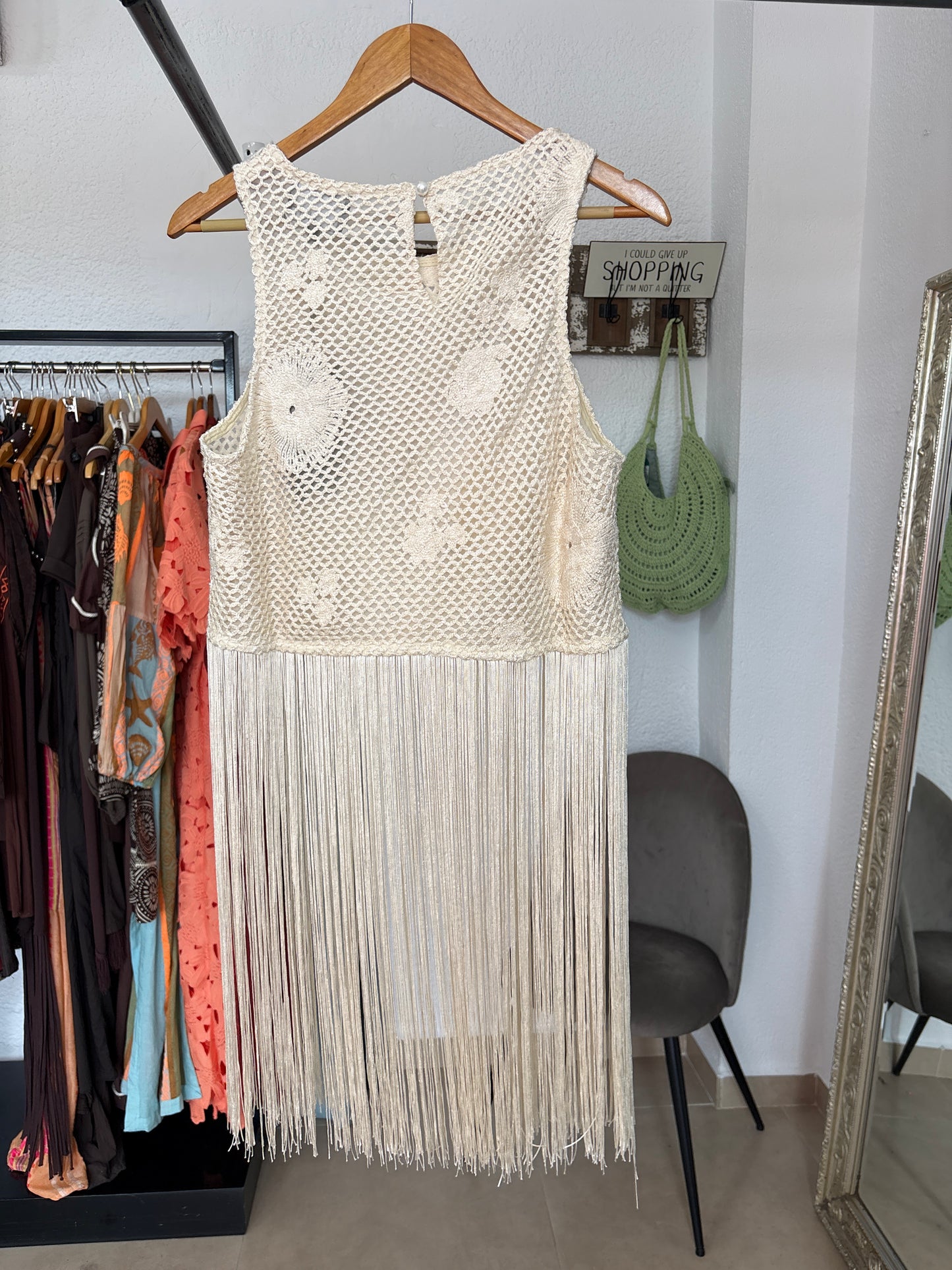 Tassels and crochet