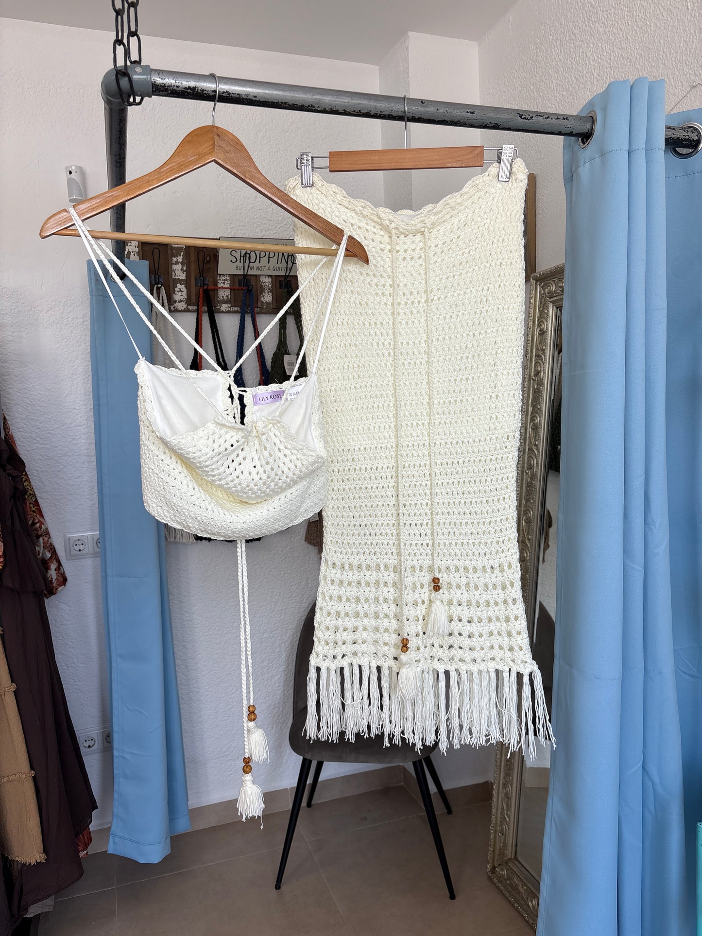 Crochet and tassels