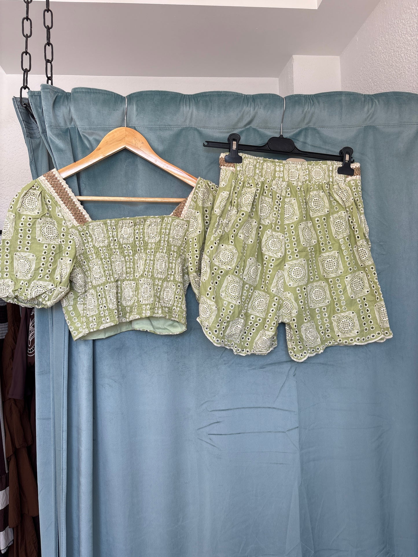 Broderie Anglaise Co-Ord Set