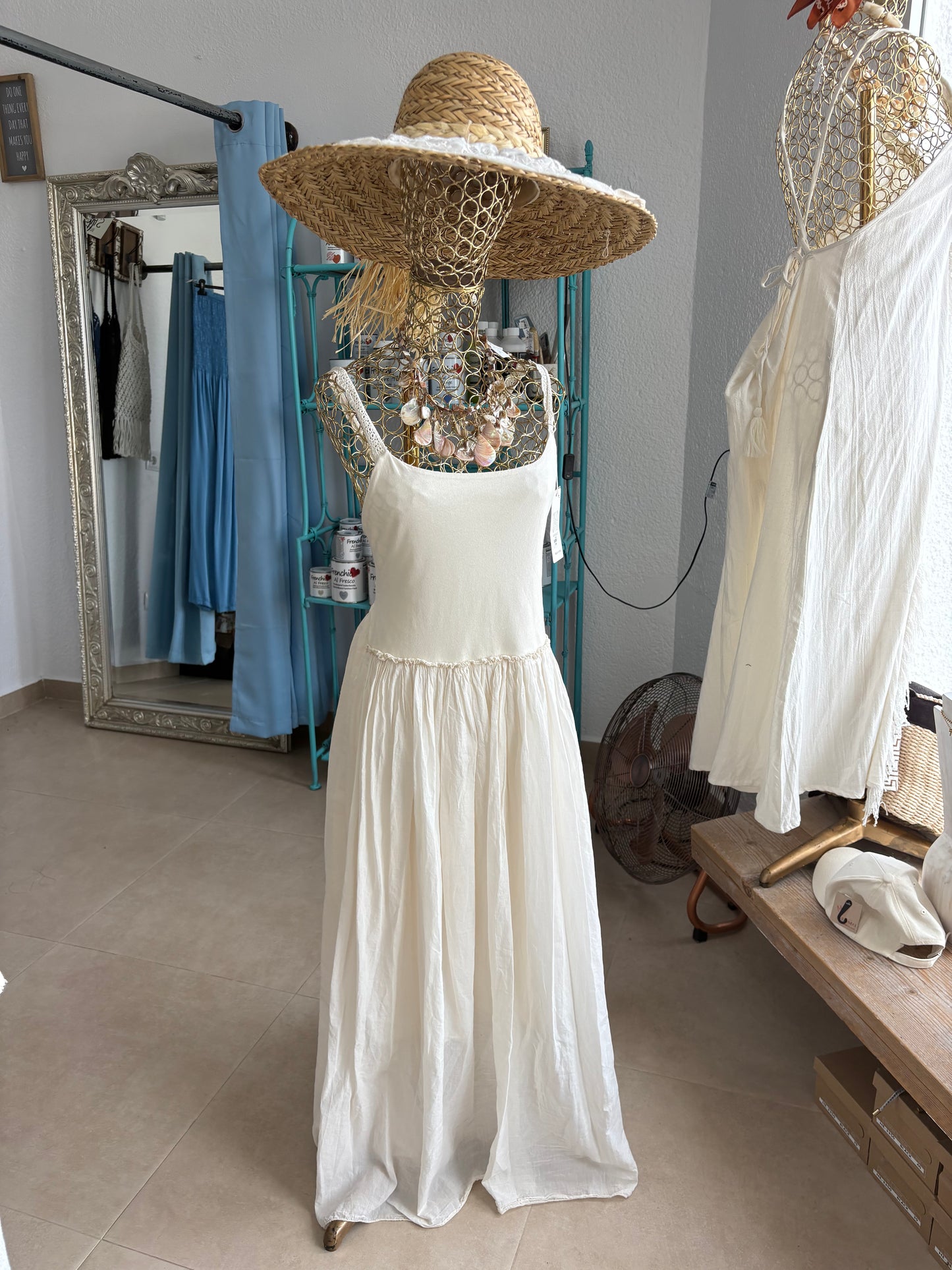 Tie back dress