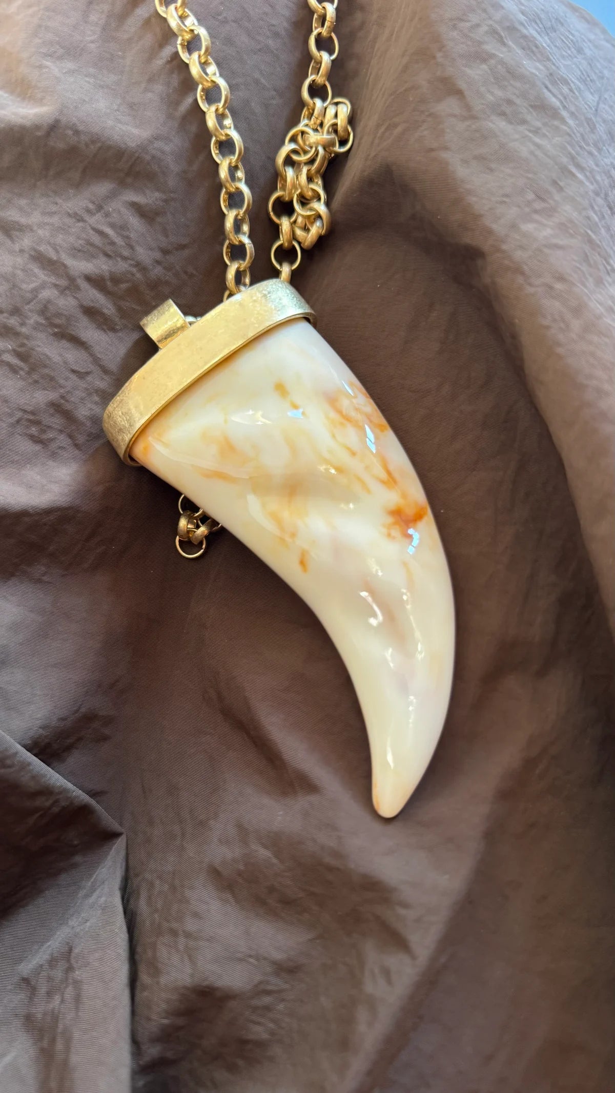 Tusk necklace