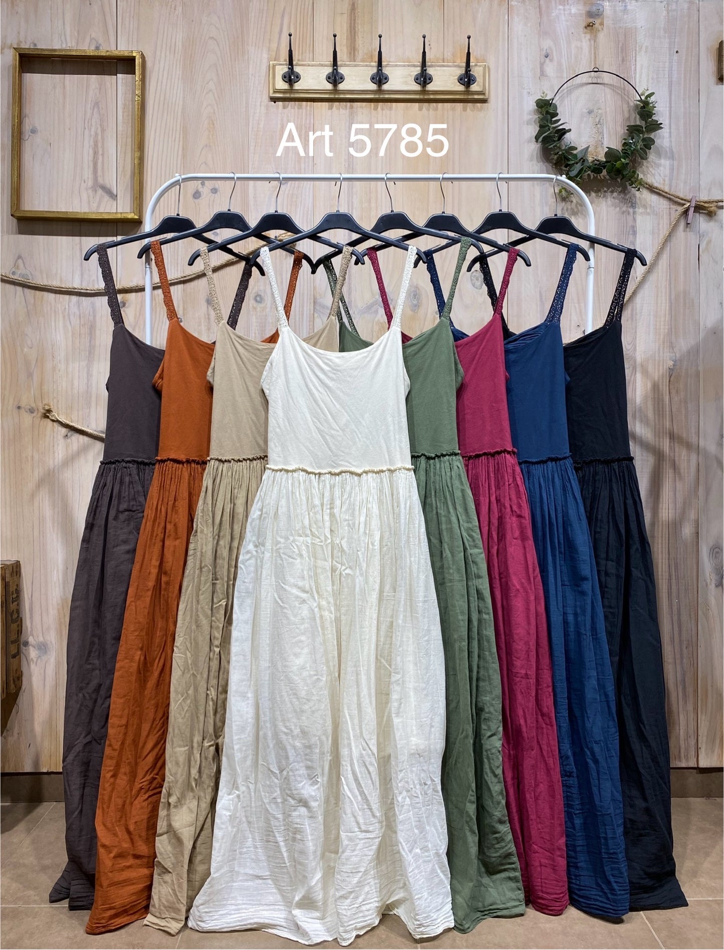 Tie back dress