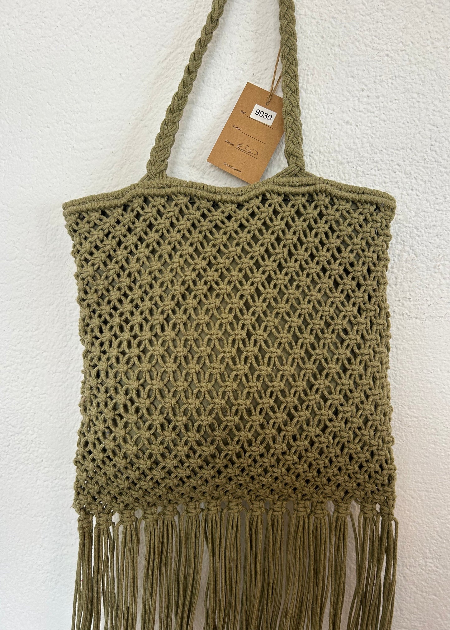 Green Tassel Bag