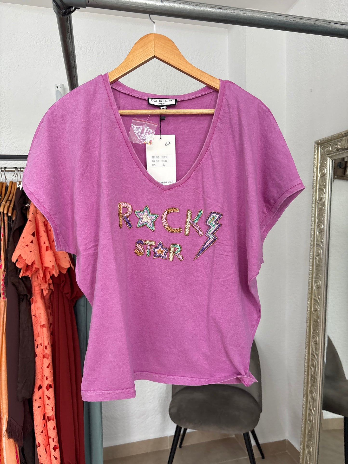 Rock star Vneck T