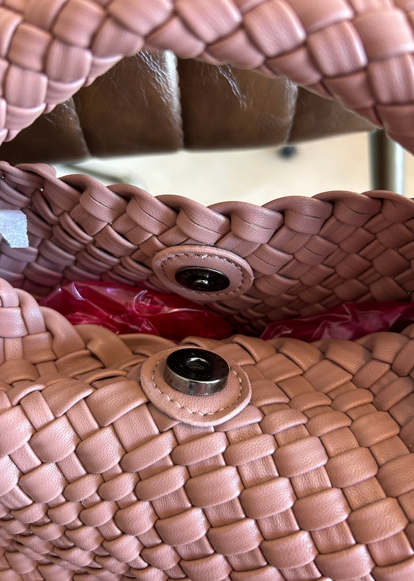 Pink Woven Mini