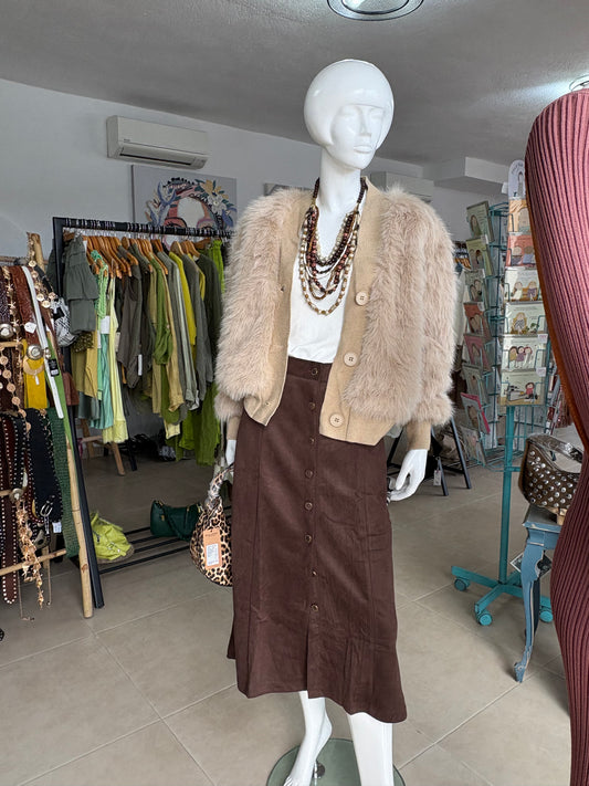 Fluffy cardi