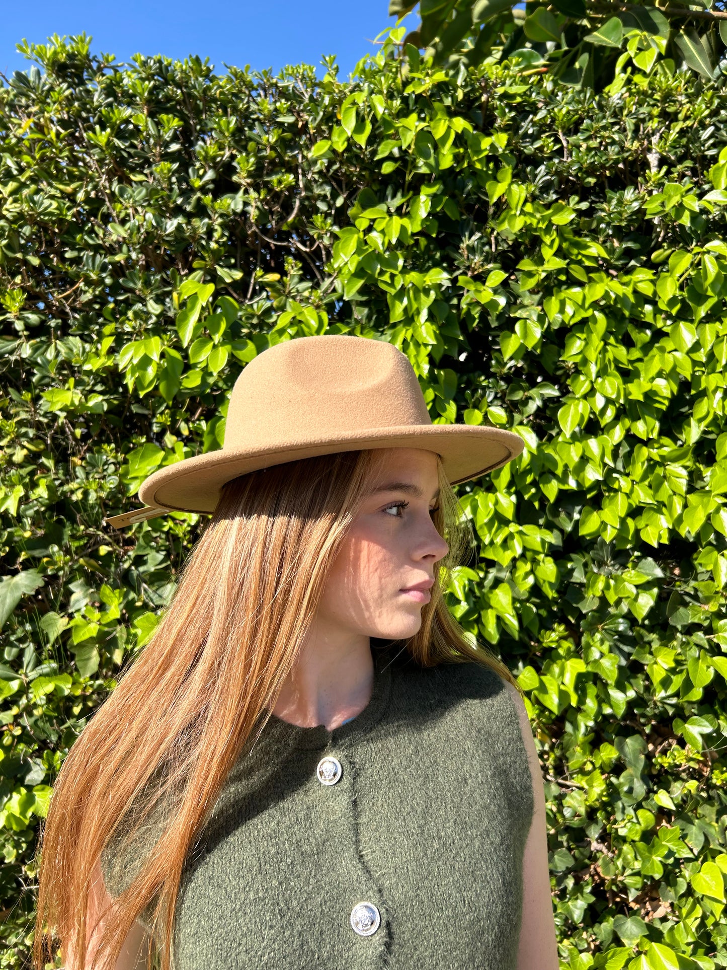 Stylish Beige Fedora