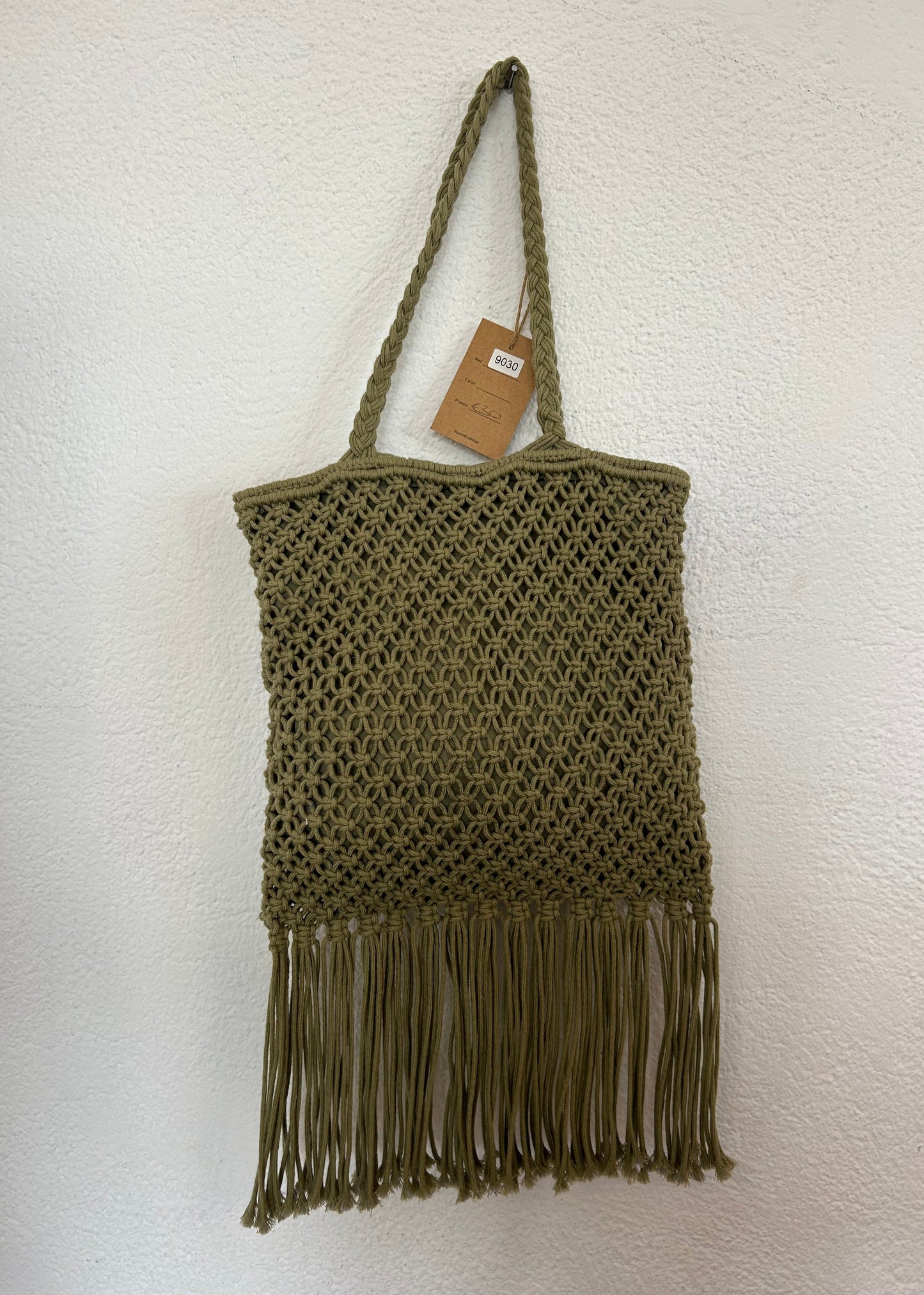 Green Tassel Bag