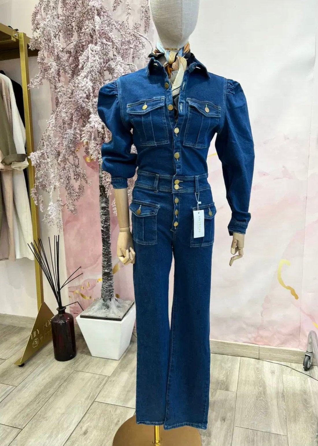 Denim Olivia Jumpsuit