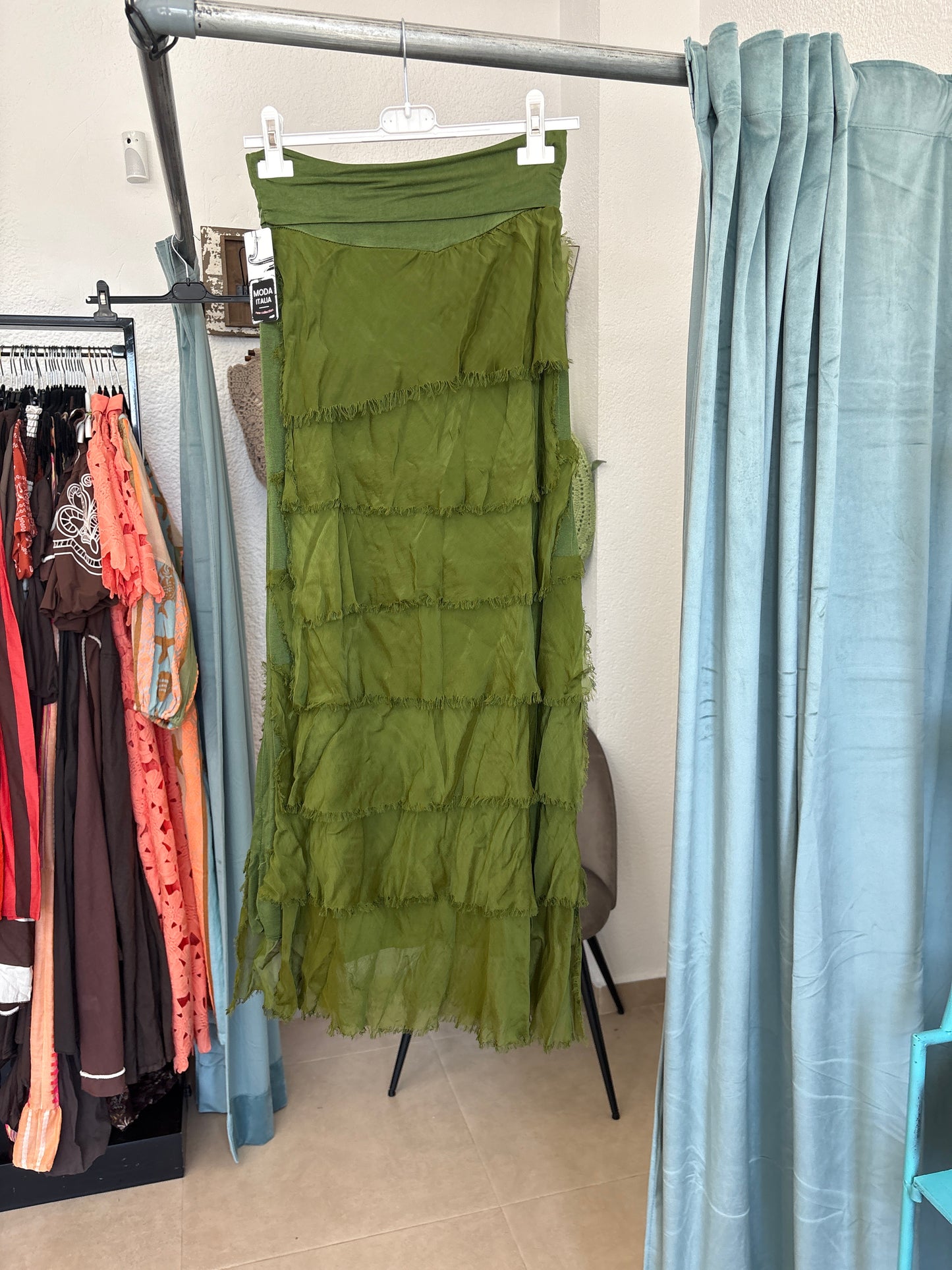 Tiered skirt