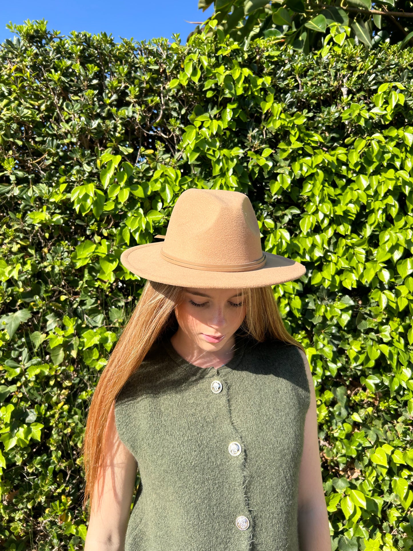 Stylish Beige Fedora