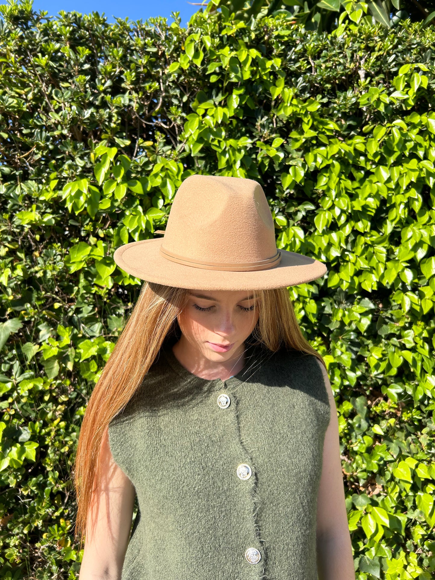 Stylish Beige Fedora