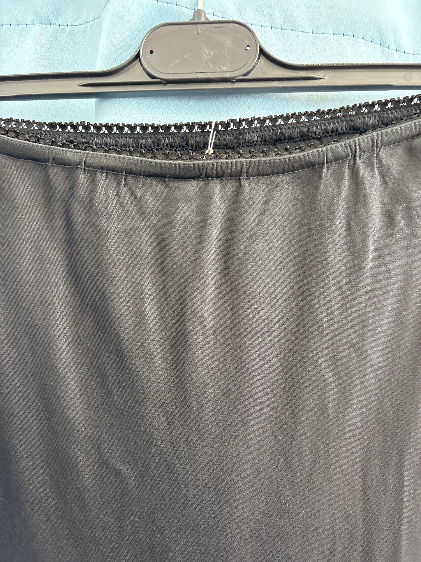 Satin maxi skirt
