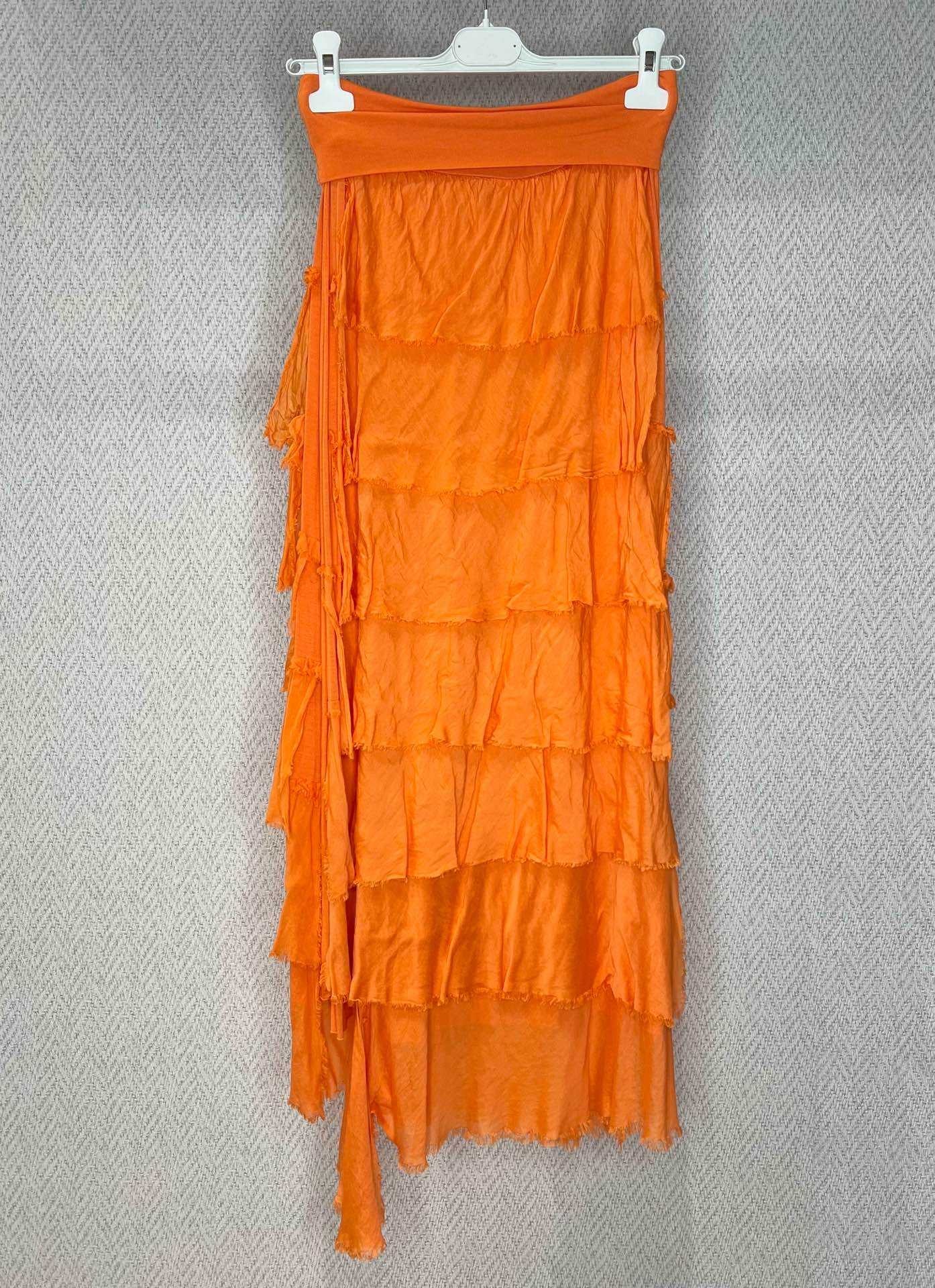 Tiered skirt