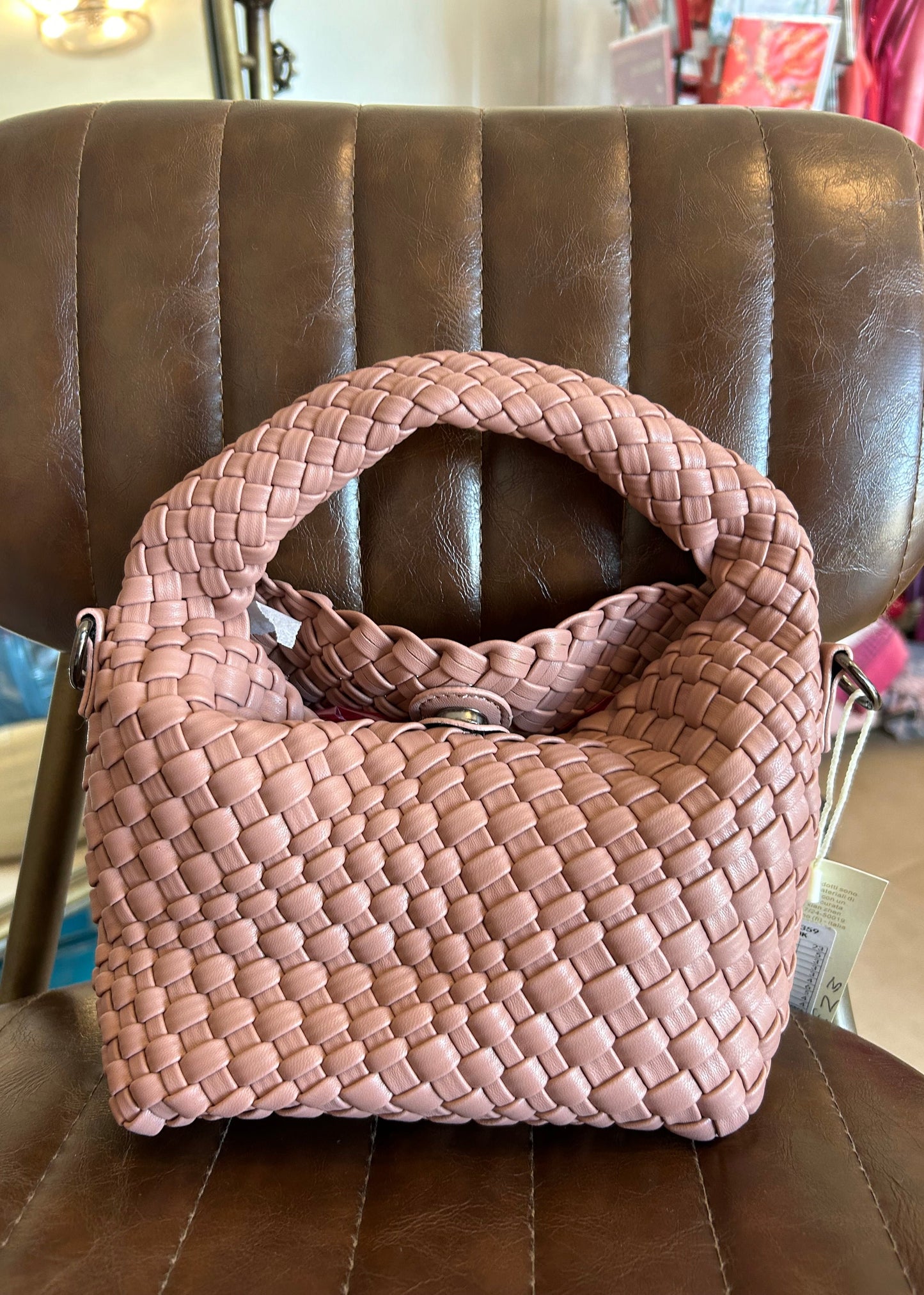 Pink Woven Mini
