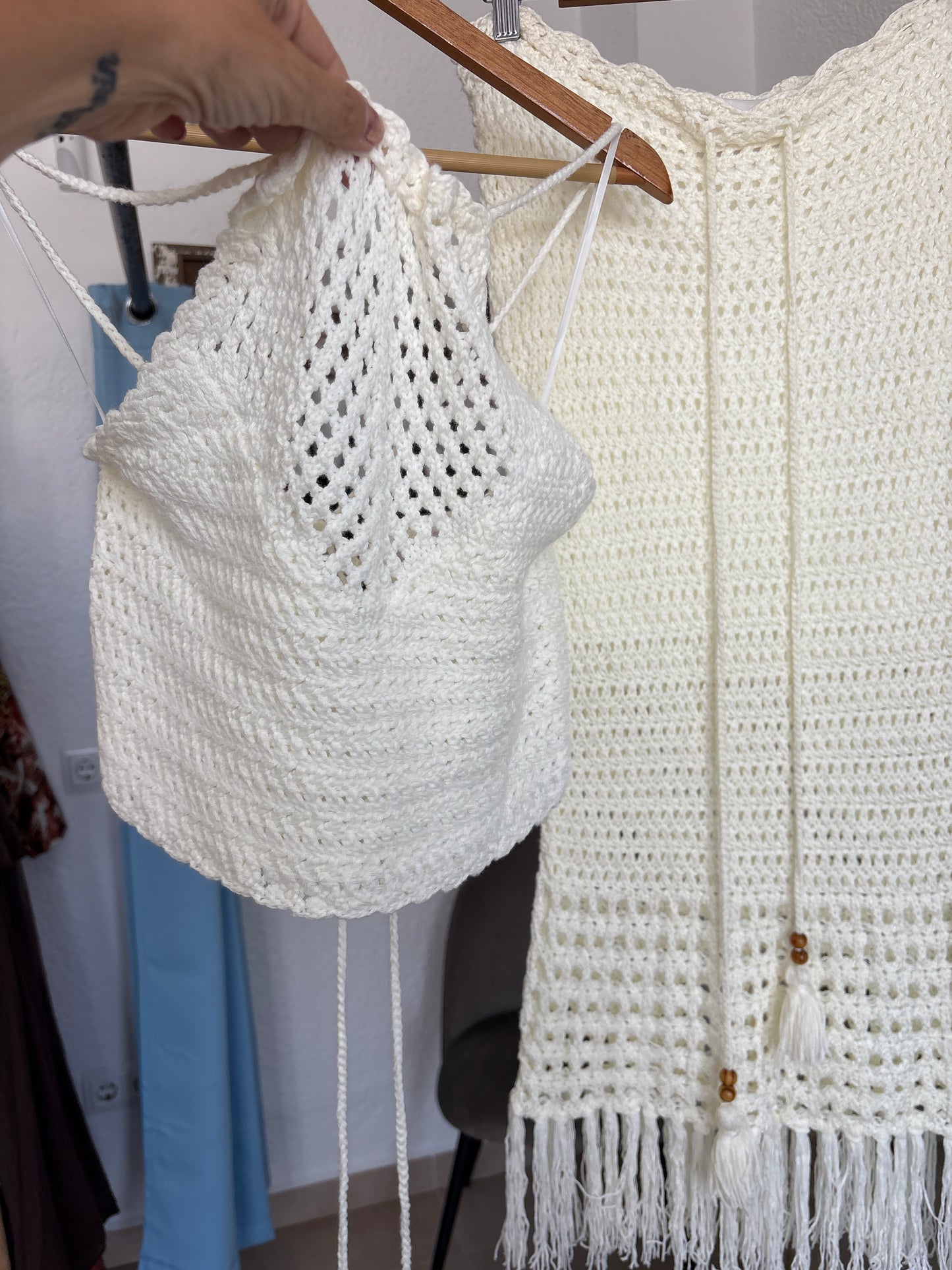 Crochet and tassels