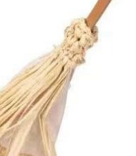 Raffia and tassels
