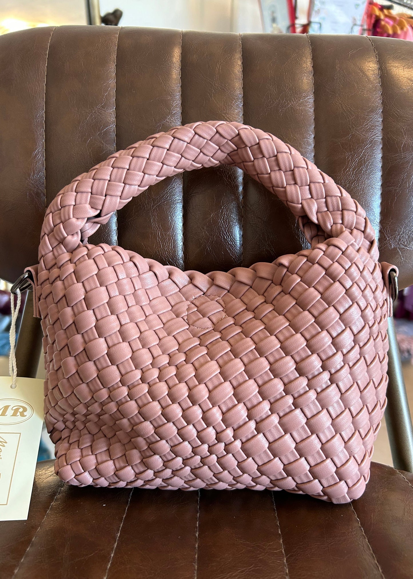 Pink Woven Mini