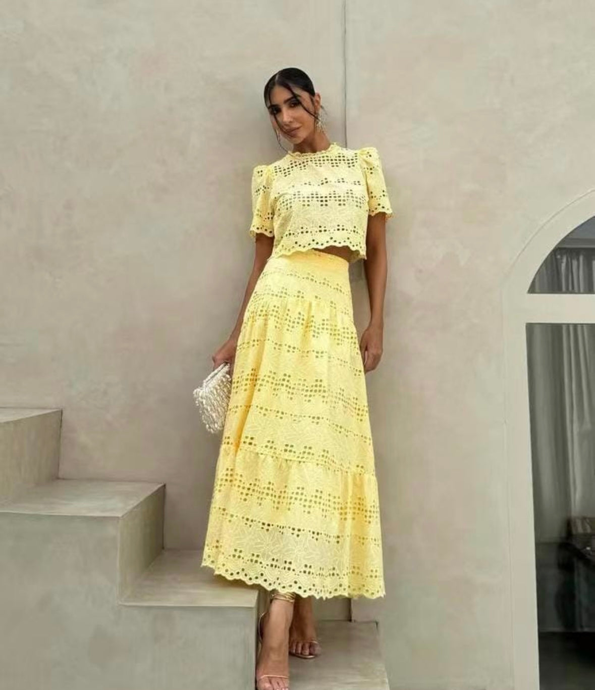 Broderie Anglais Set
