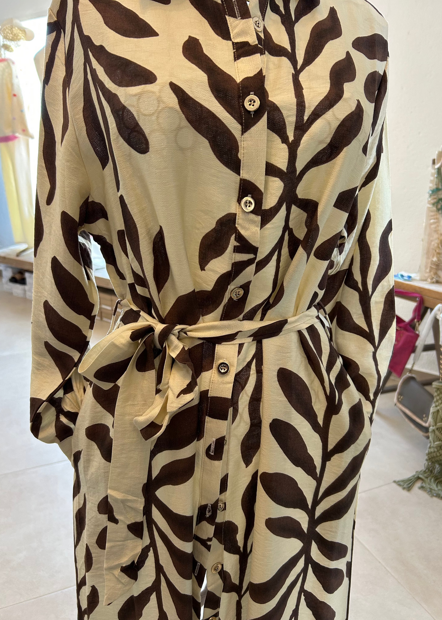 Giraffe Shirt Dress