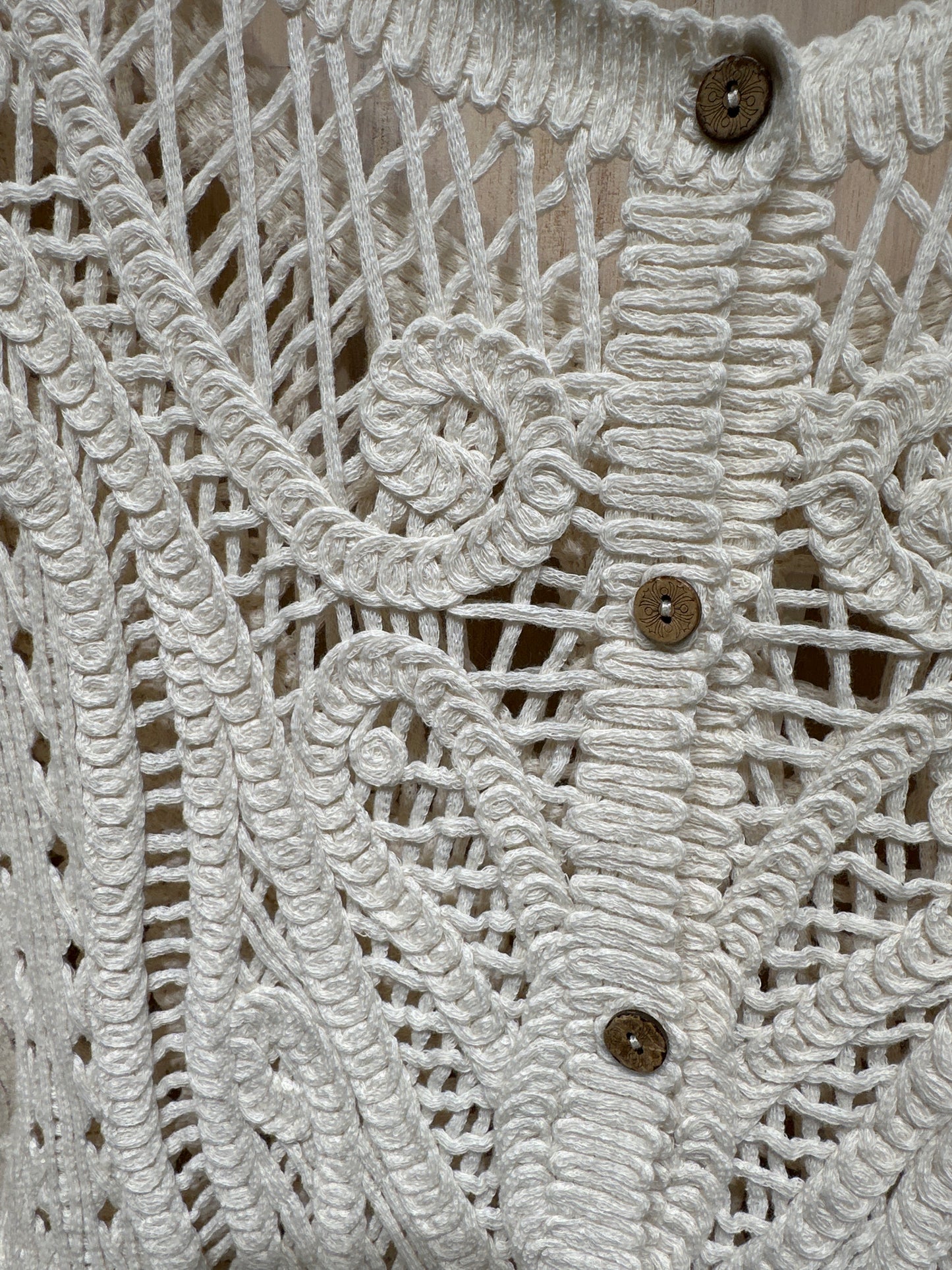 Crochet cardi