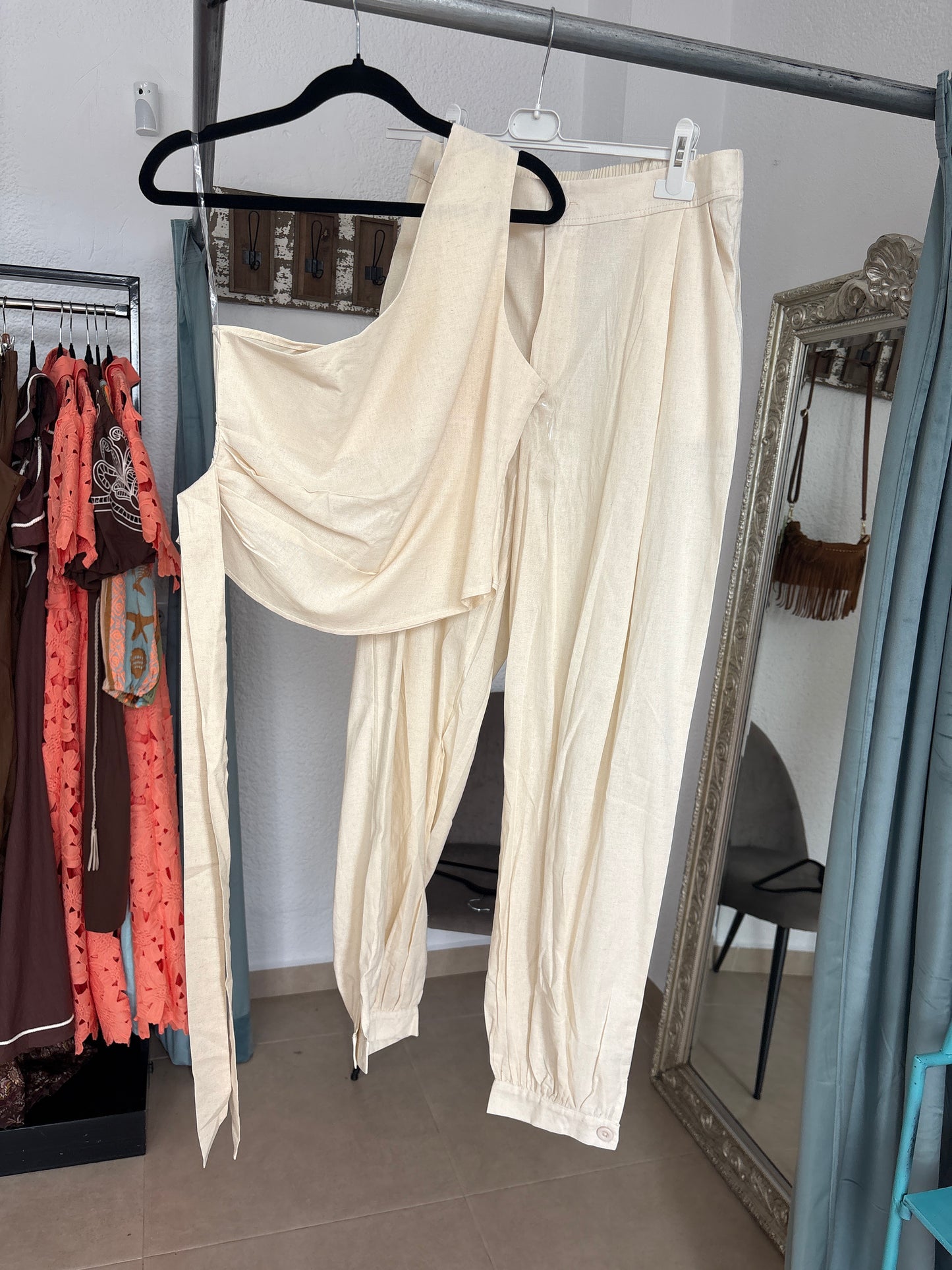 One shoulder 2 piece