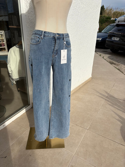 Stars and studs jeans