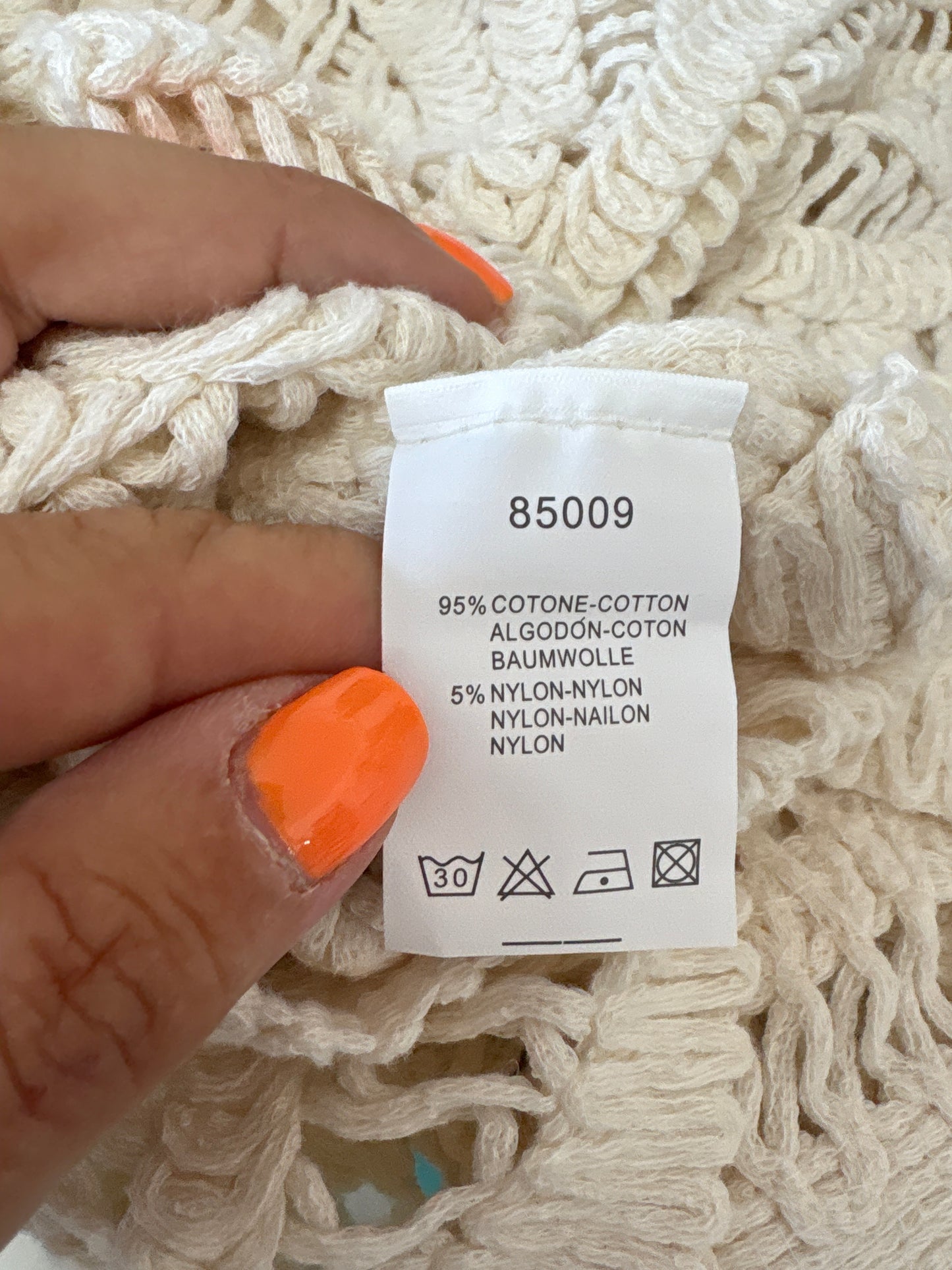 Crochet cardi
