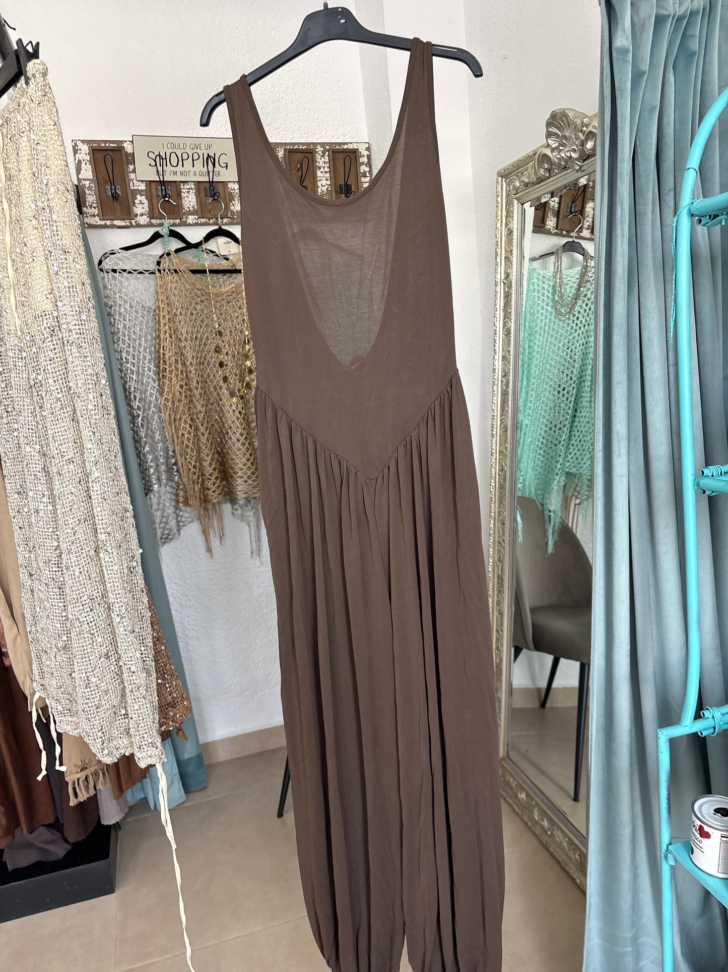 Backless jumpsuit