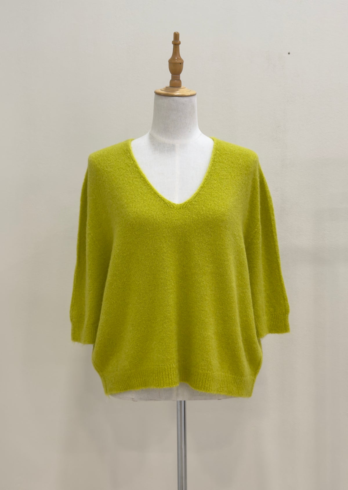 Relaxed V-Neck Knit | Alpaca Blend Jumper