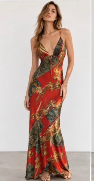 Sundara Patchwork Maxi Dress