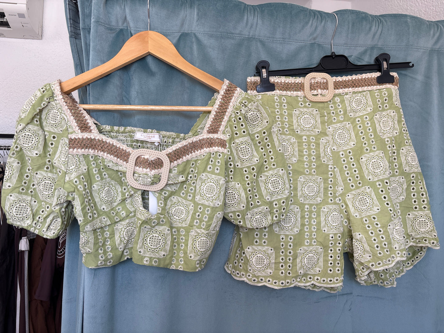 Broderie Anglaise Co-Ord Set