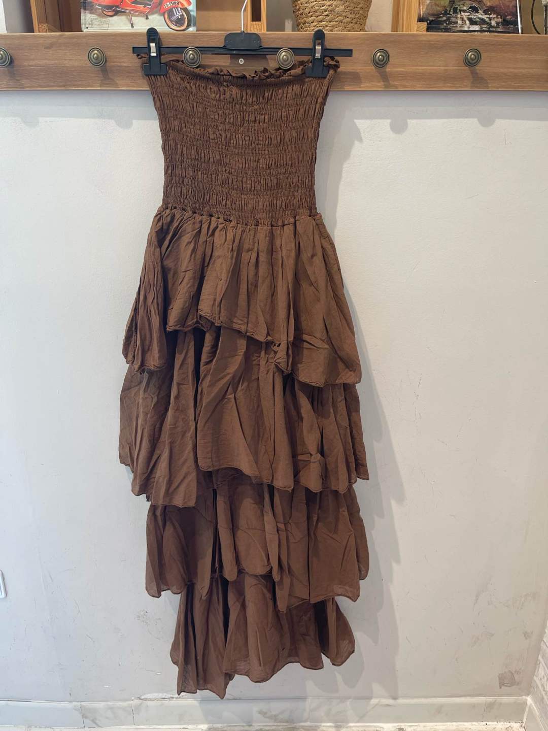 Tiered Ruffle Maxi Dress