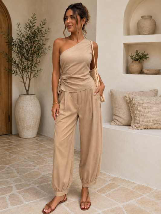 One shoulder 2 piece