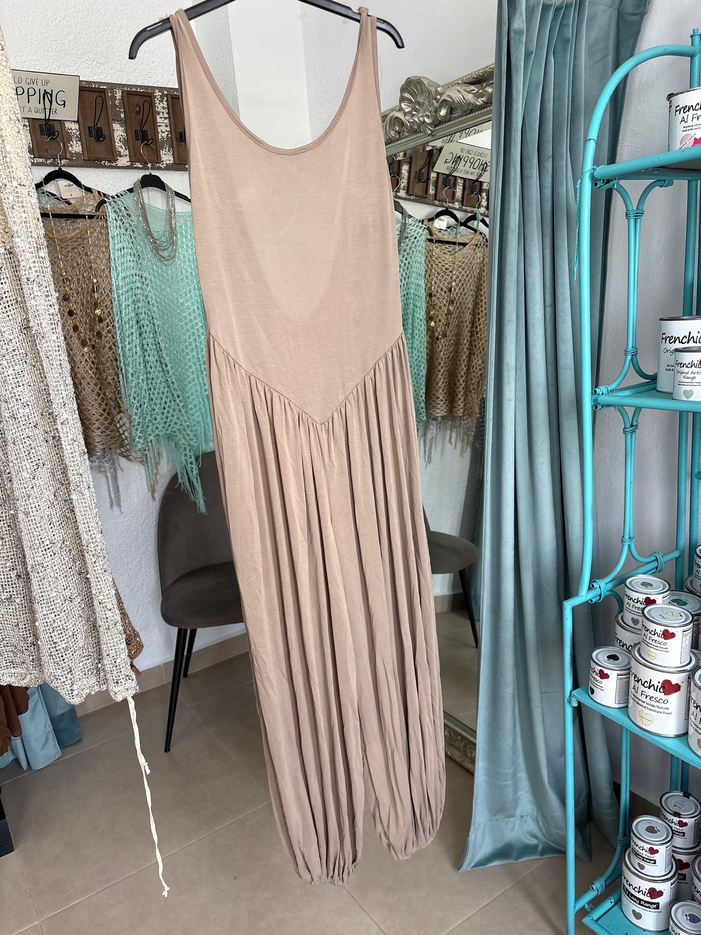 Backless jumpsuit