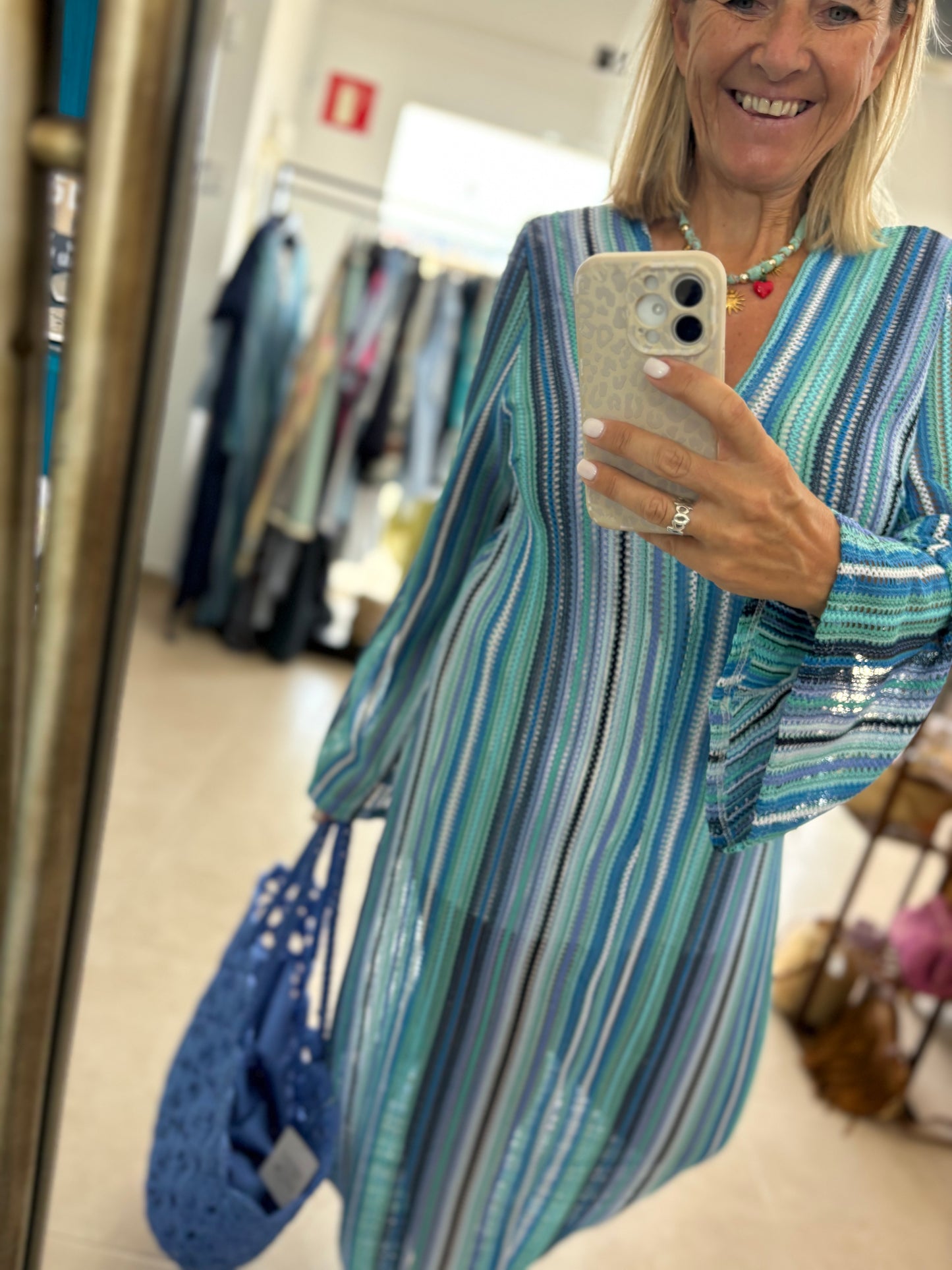 Crochet maxi kaftan