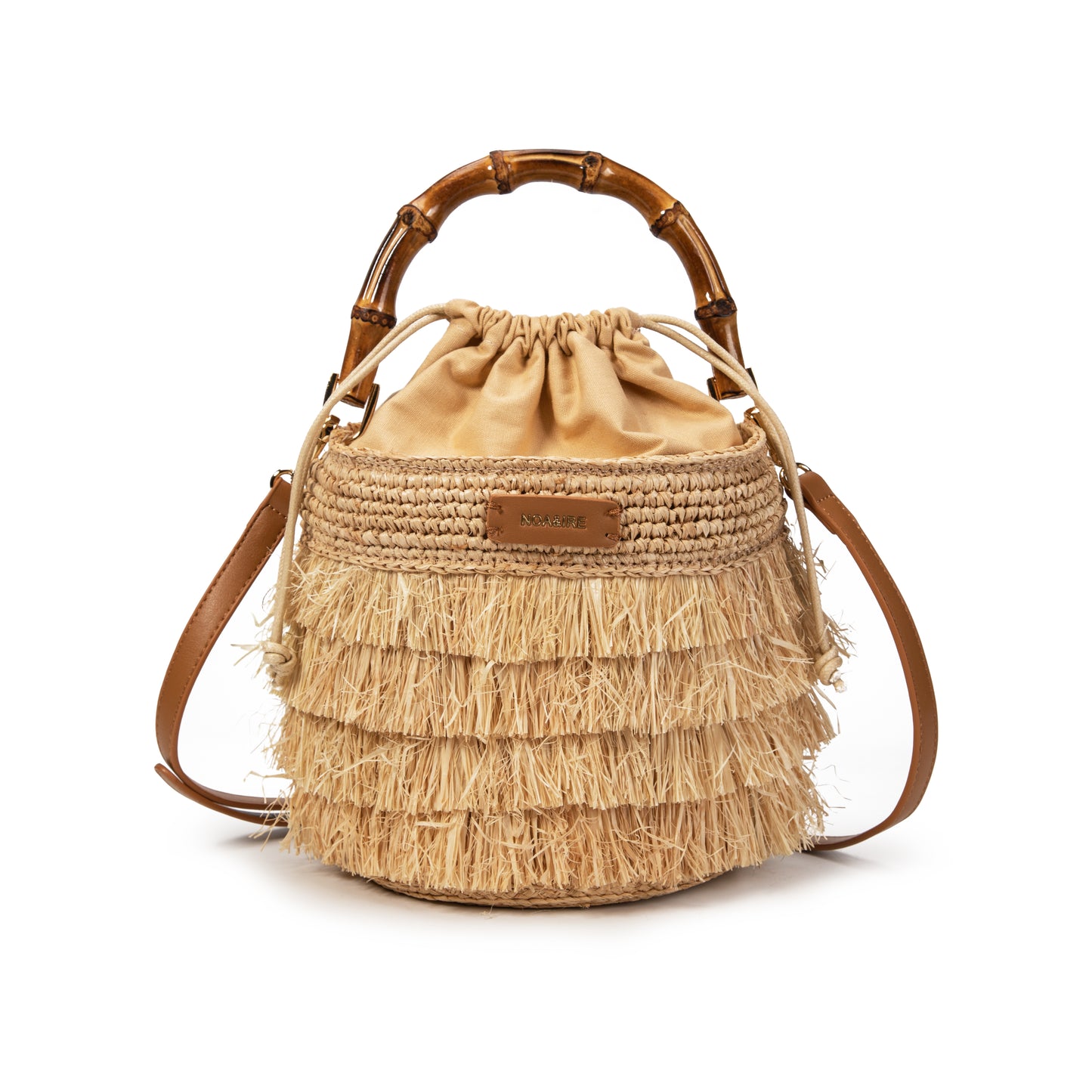 Raffia and bamboo cutie