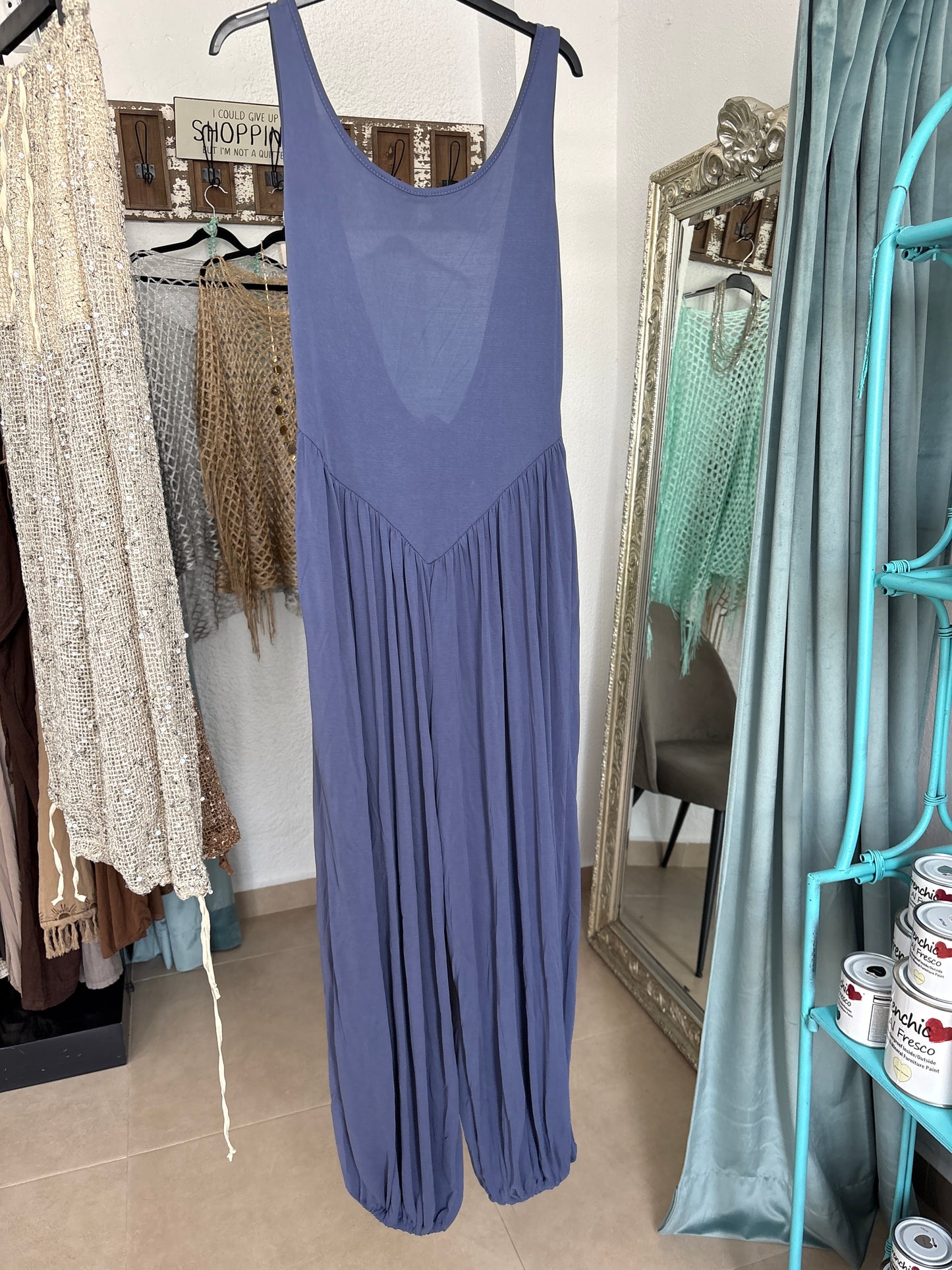 Backless jumpsuit