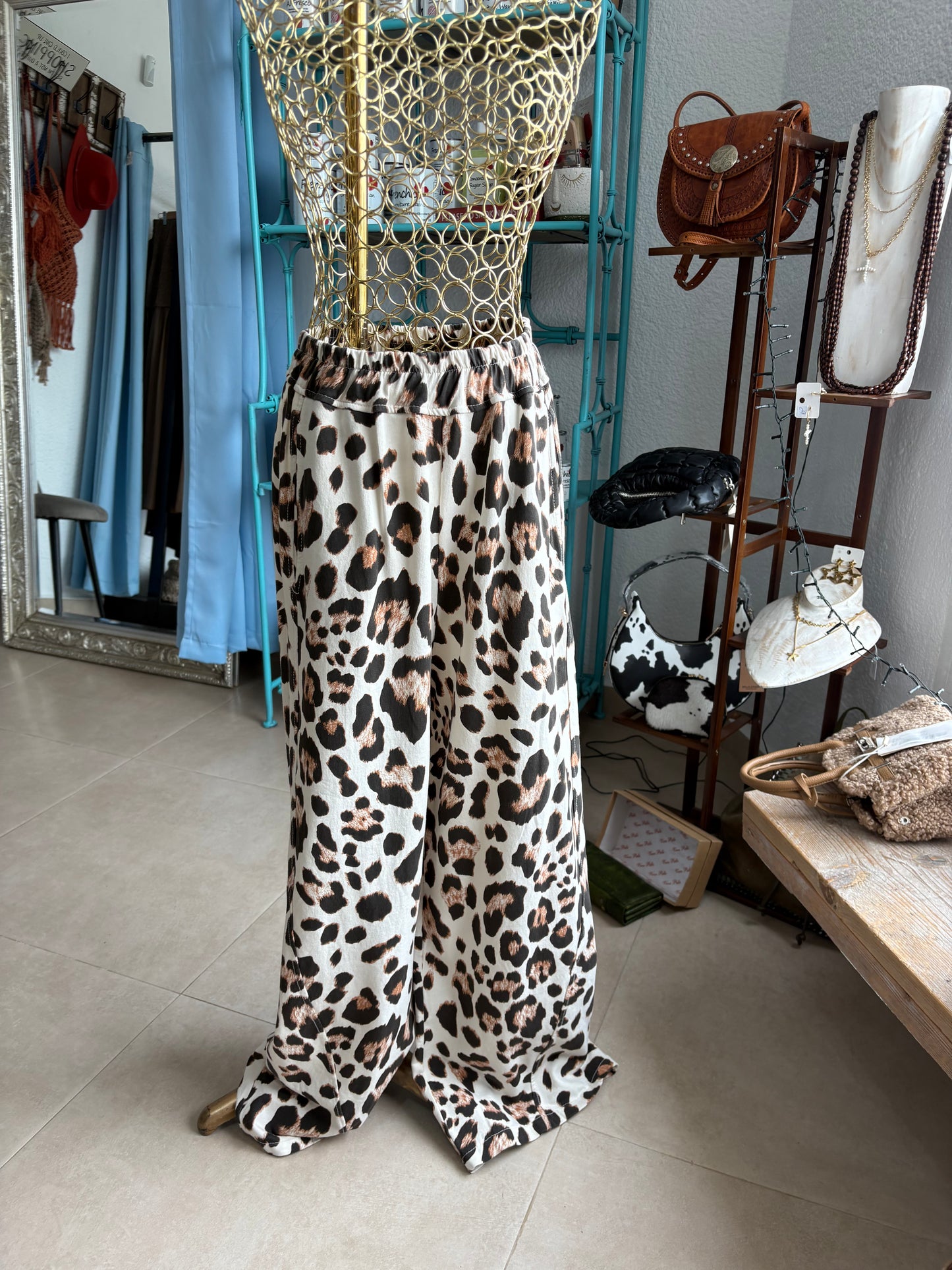 Leopard lounge pants