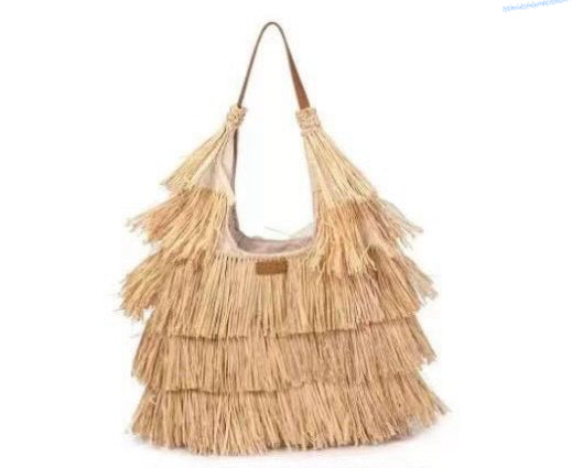 Raffia and tassels