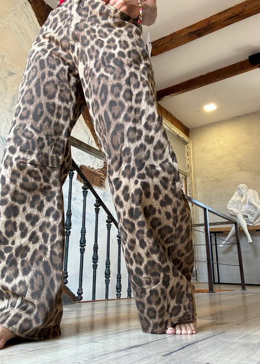 Leopard Jeans