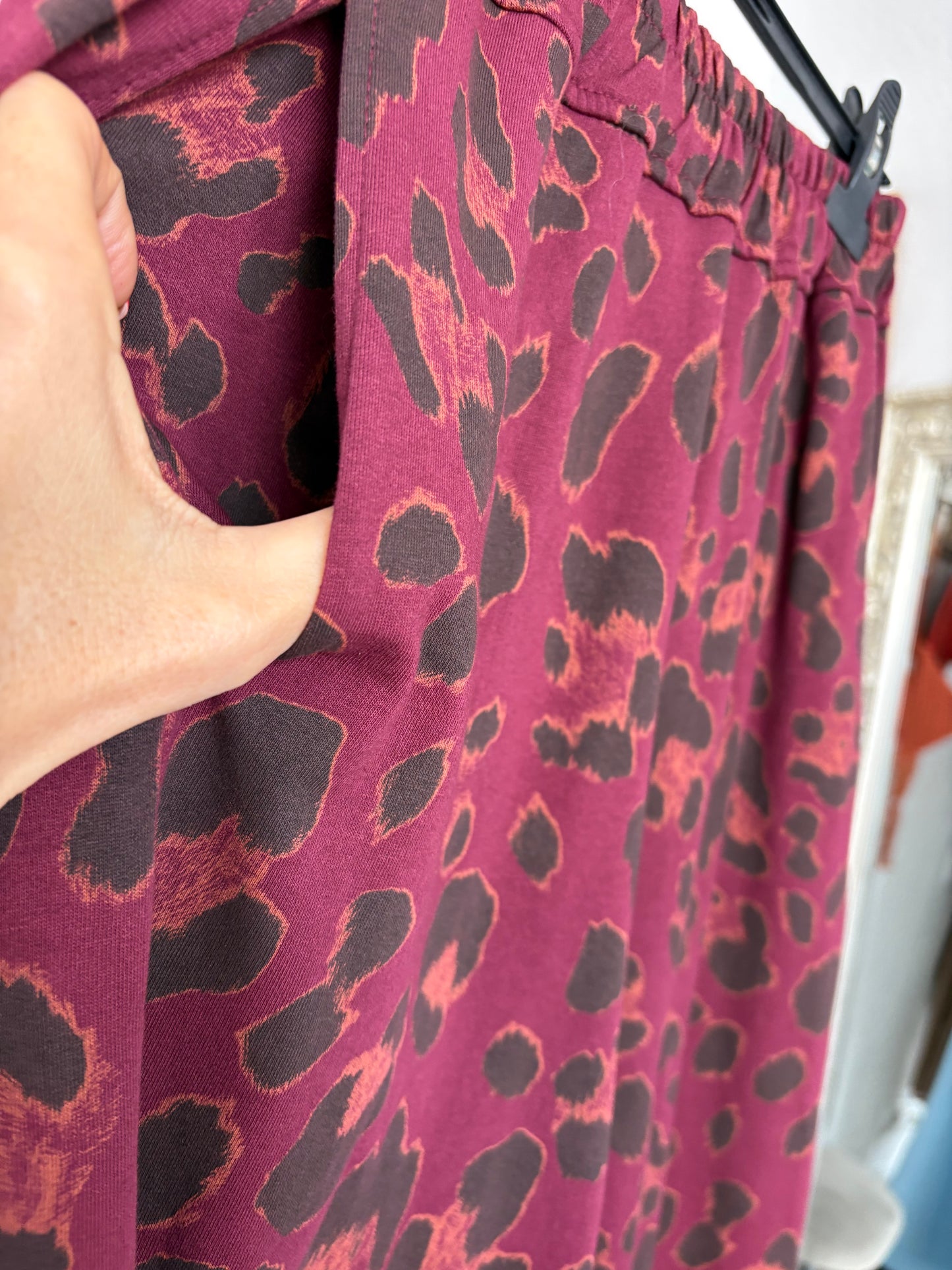 Leopard lounge pants